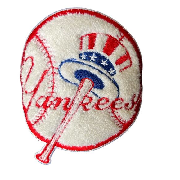 Vintage 1990s New York Yankees Reversible Varsity Jacket by JH Design –Sz Medium - Picture 12 of 16